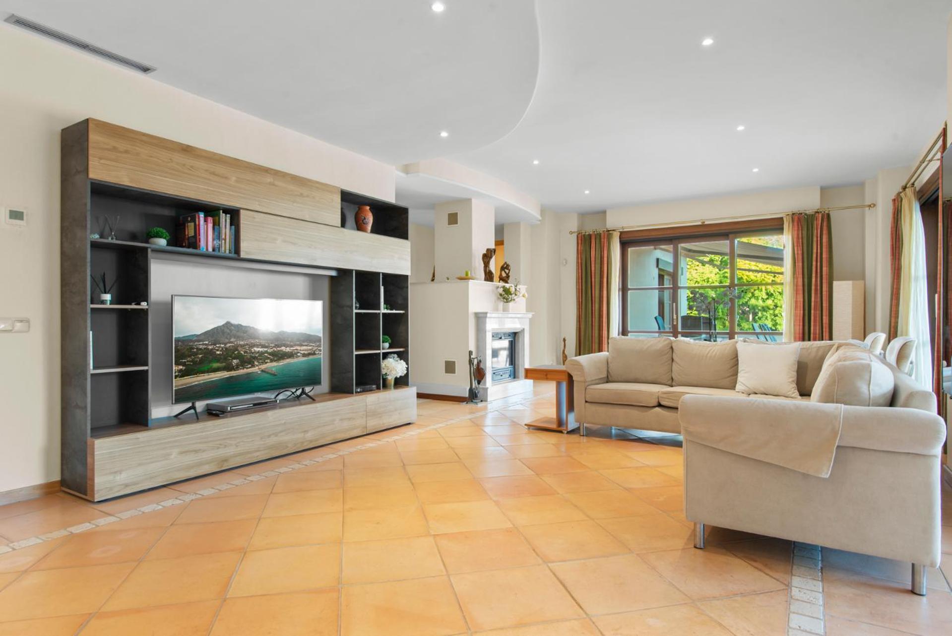 Luxury Villa Robledal By Mabiente - Views Of The Sea And The Golf Course Marbella Buitenkant foto
