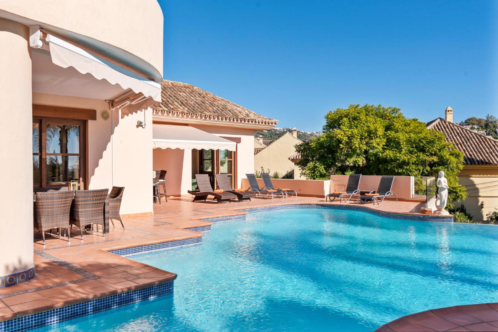 Luxury Villa Robledal By Mabiente - Views Of The Sea And The Golf Course Marbella Buitenkant foto