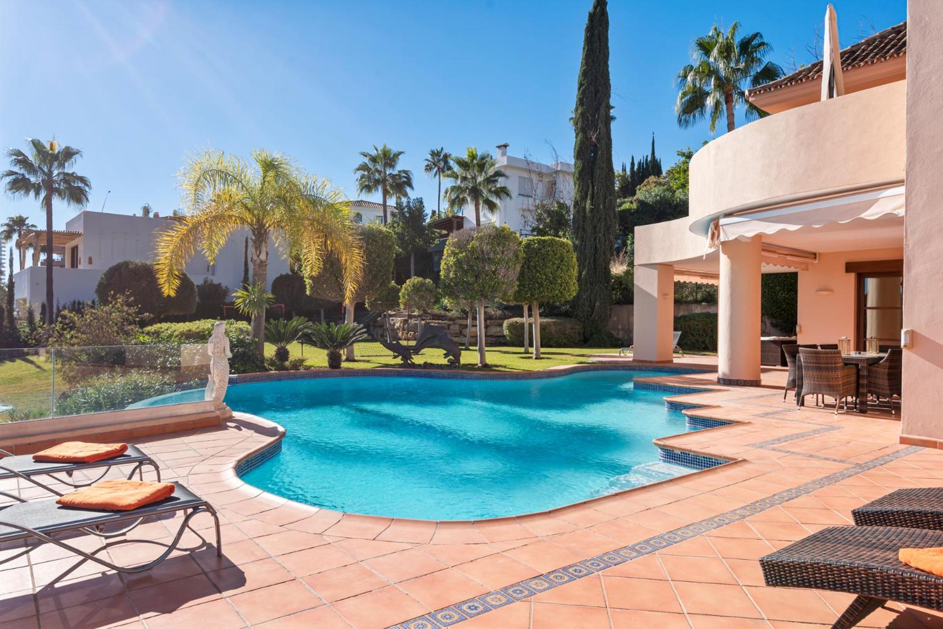Luxury Villa Robledal By Mabiente - Views Of The Sea And The Golf Course Marbella Buitenkant foto